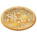 Talavera Sink Acapulco Oro